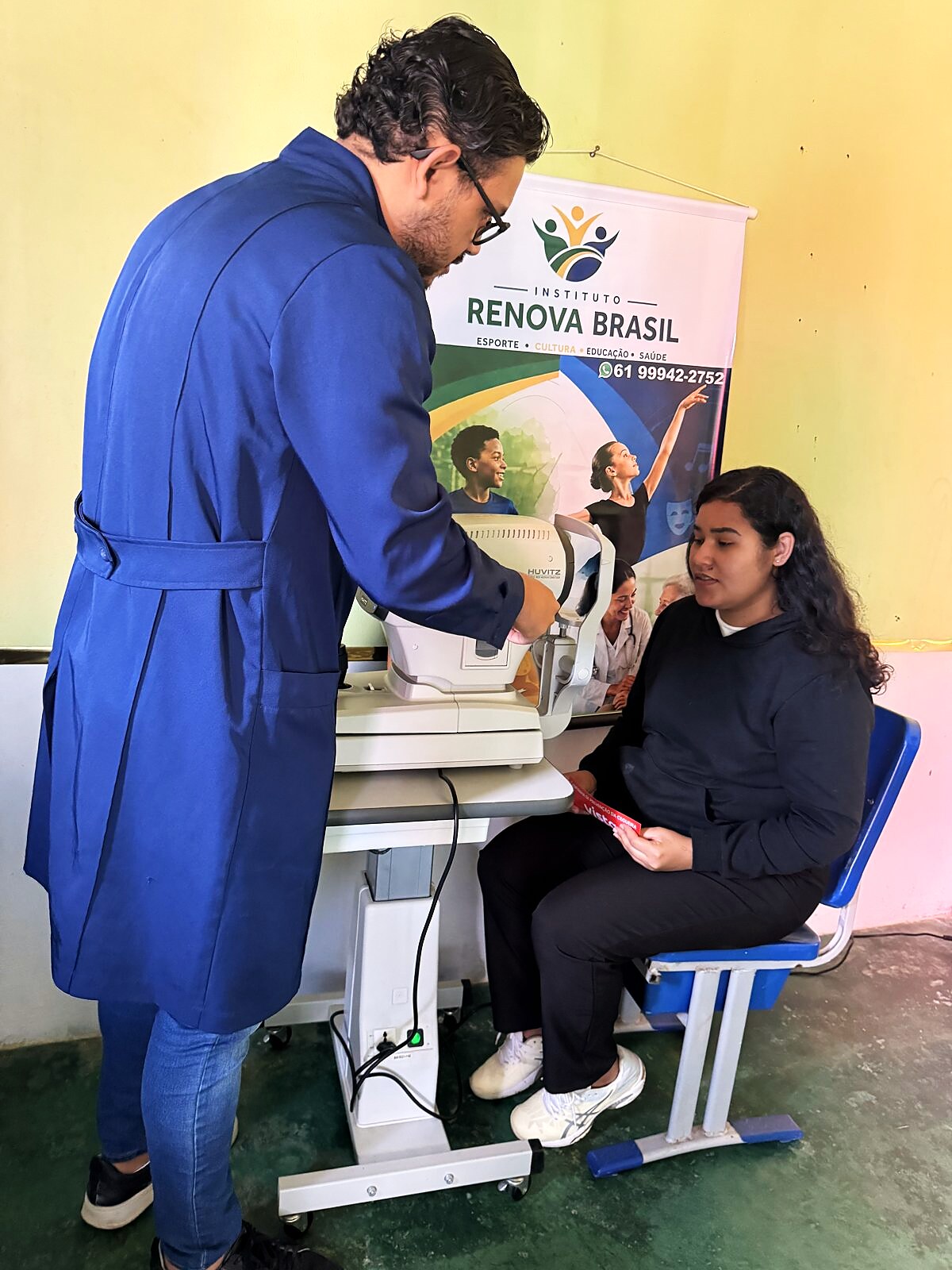 Atendimento médico gratuito em mutirão